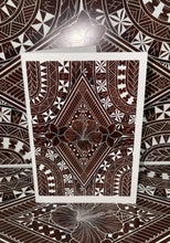 Load image into Gallery viewer, Tattooed Ta’ahine, Patterns with Flowers, Tongan Ngatu &amp; Greeting Cards