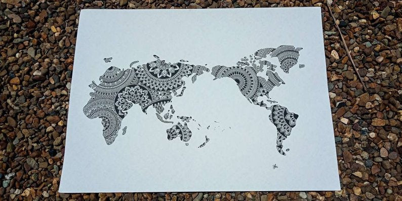 Mandala World Map